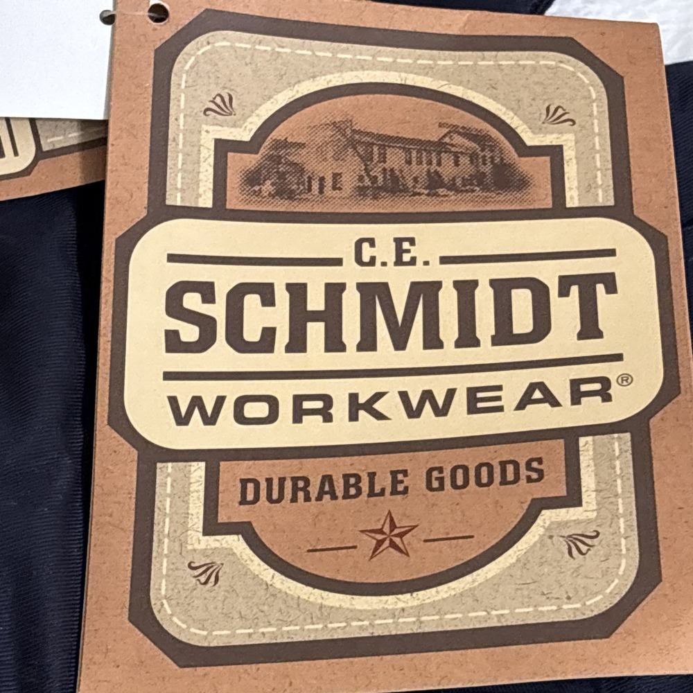 C.E. Schmidt Workwear Coveralls Large Regular Navy NWT Cotton T63410NA - Picture 12 of 13